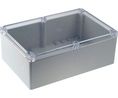 Plastic Enclosure 160x240x90mm Light Grey Polycarbonate IP65