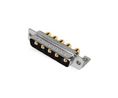 D-Sub Connector, Angled, Plug, 5W5, Signal Contacts - 0, Special Contacts - 5