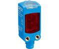 Miniature Optical Sensor Push-Pull 4.5m 500us 30V 100mA PinPoint LED, Visible Red Light Connector, M8, 3-Pin IP66 / IP67 / IP69 W4-3