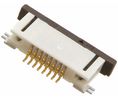 Connecteur FFC/FPC, Pôles - 8, 50V, 500mA, Angle droit