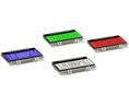 LCD Backlight Green, Red, White 3 V 45 mA