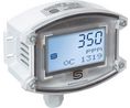 On-wall CO2 sensor 5000 ppm 100 % 80 °C 0 ... 10 V/4 ... 20 mA