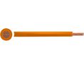 Flexible Stranded Wire PVC, 4mm², Bare Copper, Orange, H07V2-K, 100m