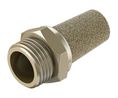 Silencer, G1/2", Male Thread, Brass