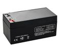 Rechargeable Battery, Lead-Acid, 12V, 3.3Ah, Blade Terminal, 4.8 mm