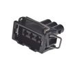 Crimp Housing, Receptacle, Rows - 1, Poles - 3