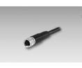 Female 4 way M8 to 4 way Unterminated Sensor Actuator Cable, 2m