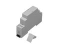 Enclosure DIN Rail CNMB 17.5x58x90mm Grey Polycarbonate IP20
