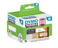 Label Roll, Polypropylene, 25 x 89mm, 350gab., White