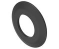Front Bezel, Plastic, Black, EAO 56 Series
