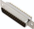D-Sub Connector, Plug, DB-25, Solder Cup, Pack of 2 pieces