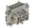 EPIC Heavy Duty Power Connector Module, 16 A, H-BE SeriesFemale, 6 Contacts Poles