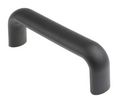 Black Plastic Handle 58 mm Height, 29mm Width, 168mm Length, Pack of 2 pieces