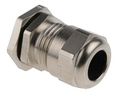 SIB SIB-TEC Series Metallic Nickel Plated Brass Cable Gland, PG9 Thread, 4mm min., 9.5mm max., IP68, Pack of 5 pieces