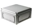 Fibox EK Series Grey Polycarbonate Enclosure, IP66, IP67, Flanged, Grey Lid, 280 x 280 x 130mm 280x130mm