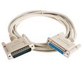 Roline Male 25 Pin D-sub to Female 25 Pin D-sub Serial Cable, 4.5m