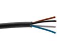 Phoenix Contact 0-PUR/0, 34, SAC-4P-100 Multicore Industrial Cable, 4 Cores, 0.34 mm², 100m, Black, Grey Polyurethane, 4, Black / Grey