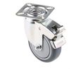 Tente Braked Swivel Castor Wheel, 75kg Capacity, 75mm Wheel