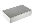 Grey Die Cast Aluminium Enclosure, Grey Lid, 275 x 175 x 65.5mm