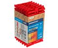 RawlPlug Red Plastic Wall Plug, 28mm Length, 6mm Fixing Hole Diameter, Plastic, Pack of 288 Pieces