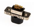 Glenair MWDM 9 Way Panel Mount D-sub Connector Plug, Male