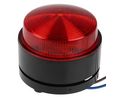 Moflash X80 Series Red Flashing Beacon, 115 → 230 V, Surface Mount, Xenon Bulb, IP67 AC 76mm
