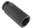 Impact Socket, 1/2", Hex, 24 mm