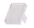 White Rectangular Push Button Lens for Use with SD16 Series