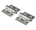 Polyamide Friction Hinge, Screw Fixing, 35mm x 30mm x 5.3mm