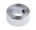 Shaft Collar, One Piece, Set Screw, Bore 16mm, OD 28mm, W 12mm, Steel