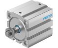 Compact Cylinder, Double Acting, 10mm, Bore Size 40mm M5