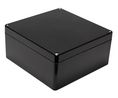 Watertight GRP Enclosure 1590 250x255x120.8mm Black Polyester IP66