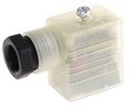 GML 2P+E DIN 43650 B, Female Solenoid Valve Connector, with Indicator Light, 24 V ac/dc Voltage