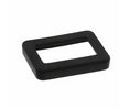 Profiled Gasket, Black, Rubber