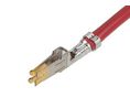 Färdigterminerad ledning, Mini-Fit Sr. Hona - Frilagda ändar, 450mm, 8AWG, Paket med 5 delar