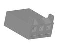 Housing, Receptacle, Pitch - 3.96 mm, Poles - 3, Rows - 1, Polyester
