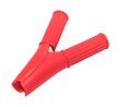Battery Clip 75A Copper 29mm Red