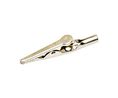 Crocodile Clip ø 4mm 10A Nickel-Plated Steel Metal Pack of 10 pieces