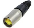 Cable Plug Housing RJ 45, Black / Metal