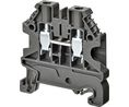 Terminal Block, Screw, 2 Poles, 1kV, 32A, 4mm², Dark Grey