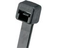 Verschliessbare Kabelbinder 394 x 4.8mm, Polyamid 6.6 W, 222N, Schwarz, Packung à 100 Stück