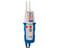 Voltage and Continuity Tester, AC/DC, 6V ... 1kV, IP64, Backlit LCD, Visual / Audible