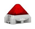 Signallampa DC 24V 540mA Röd IP66 Skruvkoppling PY X