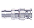 HF-Adapter, Gerade, Dreiachsige Buchse - BNC-Stecker