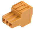 Steckbarer Klemmenblock, Rechter Winkel, 17A, 320V, Raster - 3.5mm, Pole - 3, Packung à 5 Stück