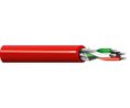 Belden88723 Series Line level Low Voltage signal Cable, 0.32 mm² CSA, 3.76mm od, 152m, Red