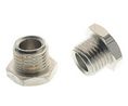 G 1/4 Male Nickel Plated Brass Plug Fitting Pack of 10 pieces