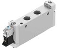 Festo 5/2 Monostable Solenoid Valve - Electrical G 1/4 VUVG Series 24V dc, 574428
