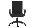 Black Fabric Executive Chair, 120kg Weight Capacity
