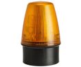 Moflash LED100 Series Amber Flashing Beacon, 20 → 30 V ac/dc, Surface Mount, LED Bulb, IP65